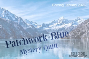 Patchwork Blue Mystery Quilt