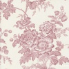 Moda Vintage Linens Lavender Fields Florals Cream/Orchid