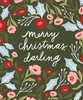 Moda Berry and Pine Merry Christmas Darling Extra Large Panel
