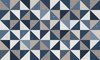 Maywood Studio Patchwork Blue Patchwork Running Blocks Multi