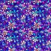QT Fabrics Royale Packed Floral Purple