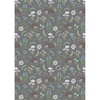 Lewis and Irene Fabrics Bluebell Wood Reloved Hedgehog Grey