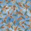 Benartex Woodland Wonderland Pinecones Medium Blue