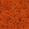 Maywood Studio Spooky Stitches Cats and Bats Orange