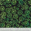 Anthology Fabrics Flourish Batik Meadow Black