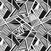Blank Quilting Black Tie II 108 Inch Wide Backing Fabric Geometric Black/White