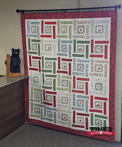 Round and Round the Block Quilt Pattern