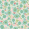Cloud9 Fabrics Love Bugs Garden Whimsy Turquoise