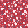 Riley Blake Designs Firework Fields Main Red
