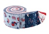 Stars and Stripes Forever Strip Roll by Riley Blake Designs