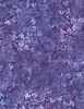 Wilmington Prints Polaris Batiks Leafy Sprigs Purple