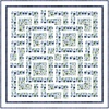 Gemstones Blue Brick Free Quilt Pattern