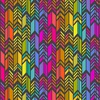 Andover Fabrics Color Wheel Spectrum Feathers Night