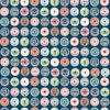 Riley Blake Designs Sew Much Fun Spool Toppers Navy