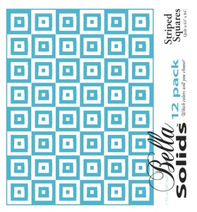 Striped Squares - Moda 12 Pack Fat Quarter Free Pattern