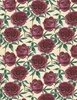 Wilmington Prints Crimson Blooms Florals All Over Cream