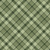 Clothworks Joyful Winter Diagonal Plaid Light Forest