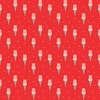 Riley Blake Designs I Love Us Cones Red