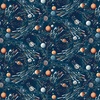 Henry Glass Milky Way Shooting Stars Navy