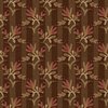 Henry Glass Froth and Bubble Stripey Floral Brown