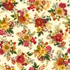 Studio E Fabrics Autumn Fields Autumn Bouquets Cream