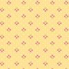 Andover Fabrics Plain and Simple Tri Flower Yellow