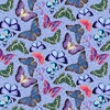 Blank Quilting Victoria Large Butterfly Periwinkle