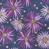 Moda Soulstice Wall Flower Navy