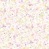 P&B Textiles Sally's Speckle 108 Inch Wide Backing Fabric Paint Splatter Pink/Yellow