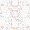 Lewis and Irene Fabrics Heart of Summer Floral Gathering White