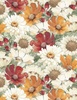 Wilmington Prints Harvest Blooms Packed Florals Multi