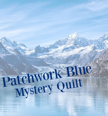 Patchwork Blue Mystery Quilt