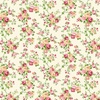 Henry Glass Serene Garden Floral Vines Cream