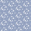 Lewis and Irene Fabrics Evenfall Moonflower Dark Periwinkle