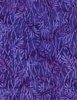 Wilmington Prints Candy Crush Batiks Delicate Leaves Purple