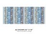 Benartex Woodland Wonderland Stripe Blue