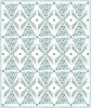 Gemstones Blue Triangles Free Quilt Pattern