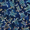 QT Fabrics Pacifica Sea Turtles Navy