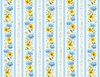 Wilmington Prints Bees and Blooms Border Stripe