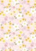 Lewis and Irene Fabrics Joys of Spring Springtide Pastel Pink