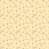 Clothworks Daisy Field Floral Sketch Light Gold