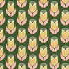 Cloud9 Fabrics Honey Garden Tulips Jade