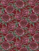 Wilmington Prints Crimson Blooms Florals All Over Red