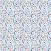Clothworks Simple Life Petite Fleur Light Denim