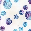 Riley Blake Designs Expressions Batiks Bedazzled String Flower Brilliance