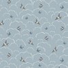 Andover Fabrics Heather and Sage Swallows Blue