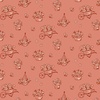 Andover Fabrics Heartland Dianne's Flowers Clay