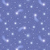 Lewis and Irene Fabrics Glow Fairies Starry Sky Dusk