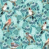 Robert Kaufman Fabrics Feathers and Flora Birds Mint
