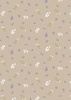 Lewis and Irene Sky Garden Scattered Sprig Taupe